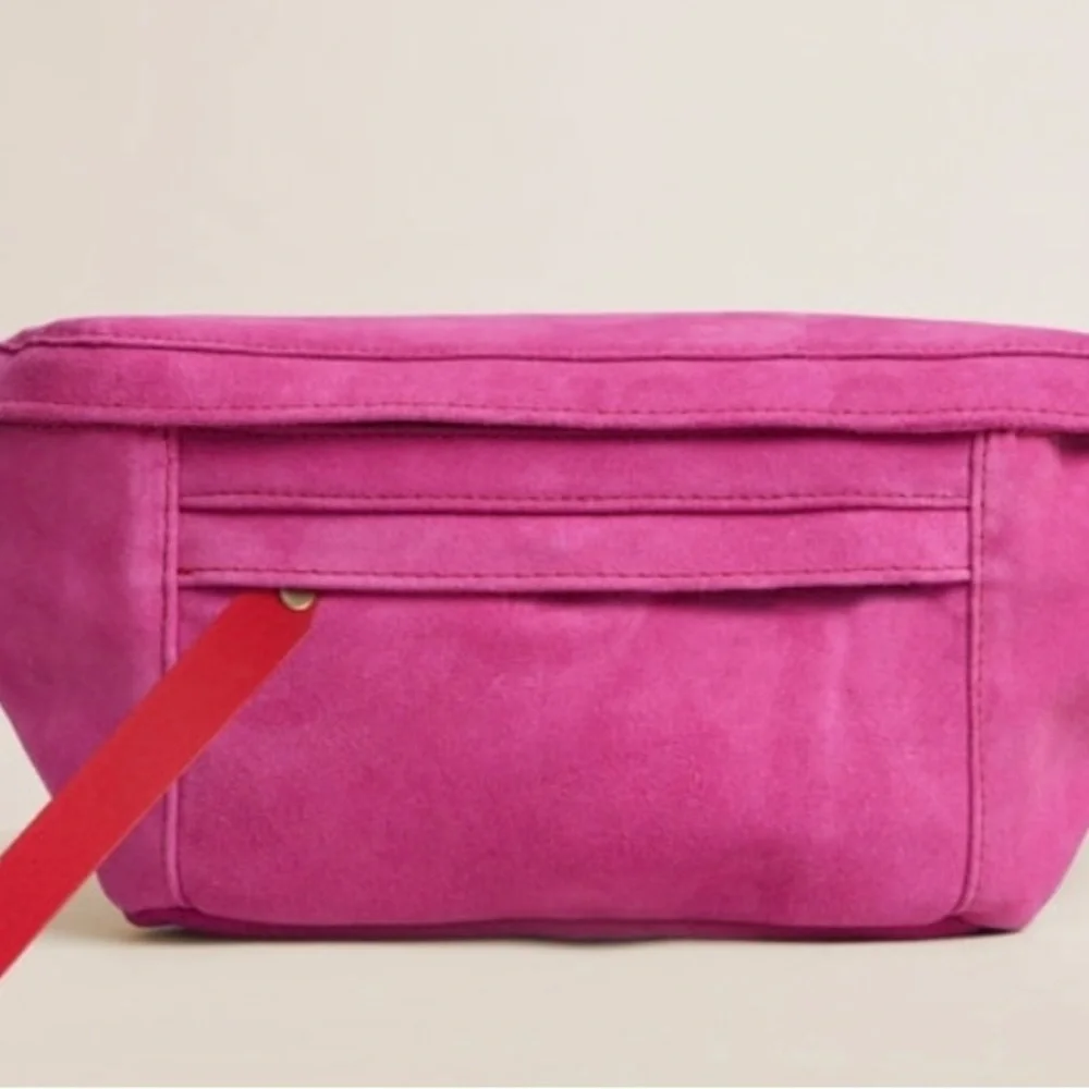 Parker Thatch Cross Your Heart Sling - Suede Pink and Strap - Picture 2 of 8